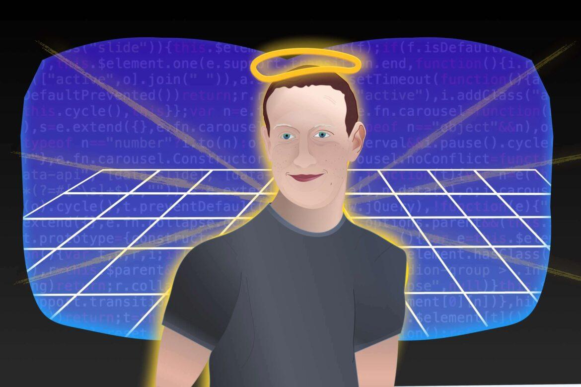 October,26,2021:,Illustration,Of,Facebook,Founder,Mark,Zuckerberg,Announcing