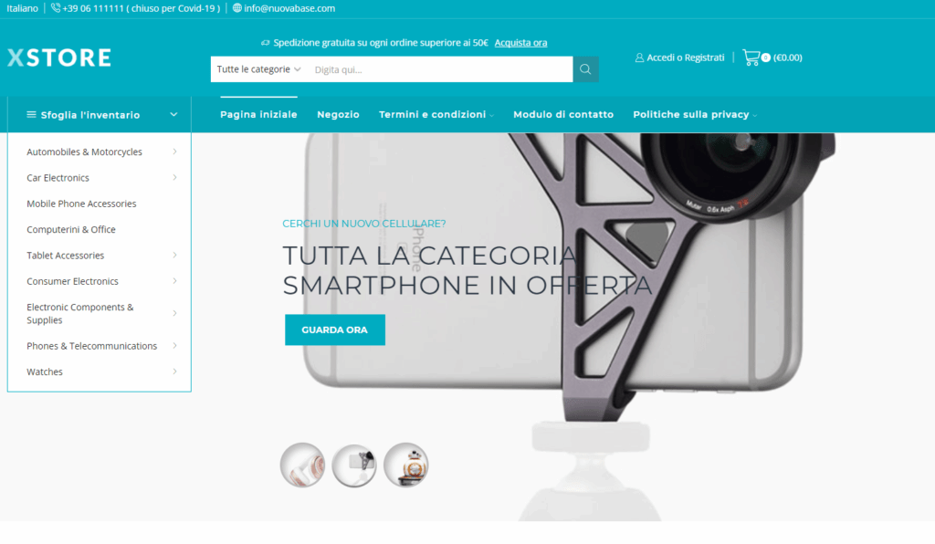 I siti web, falsi, delle aziende che truffano gli utenti 7 nuovabase