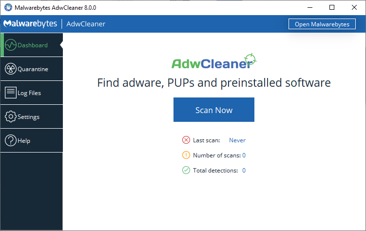 software adwcleaner contro i PUP
