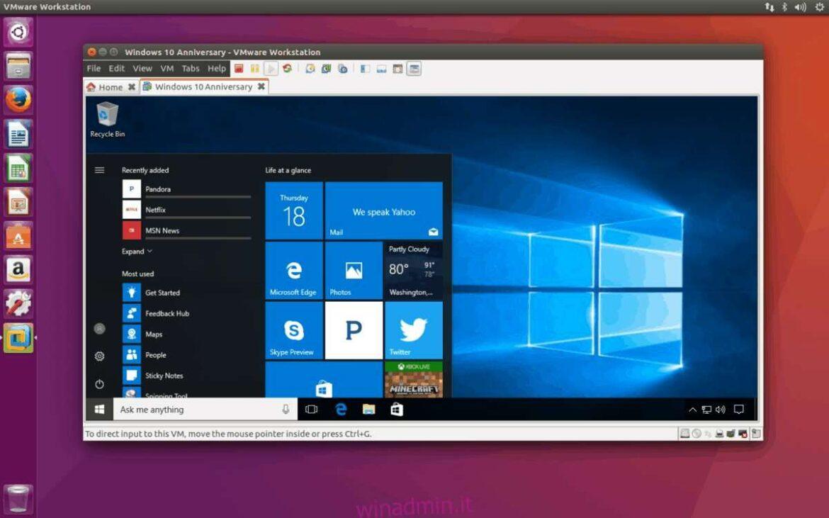 vmware linux