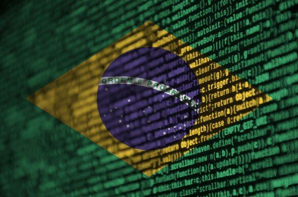 Brazil,Flag,Is,Depicted,On,The,Screen,With,The,Program