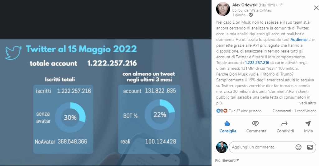 Elon Musk chiede a Twitter di verificare la presenza di Bot 6 image 27