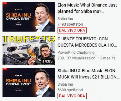 Truffa Cripto Google: YouTube usa Musk per rubare Bitcoin, Ethereum e Shiba Inu 6 image 35