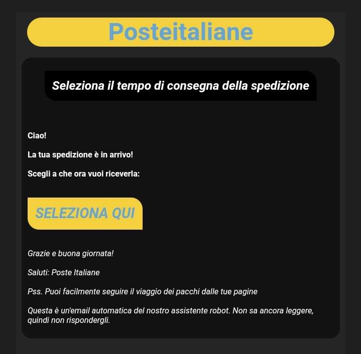 Phishing a tema delivery, attenzione agli ordini in sospeso 7 Screenshot 20220623 194648 Gmail