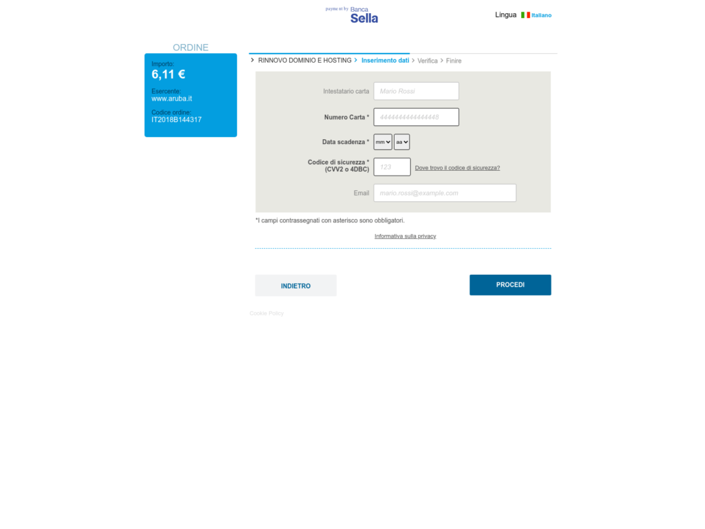Email di phishing: notifica di rinnovo dominio Aruba 9 image 25