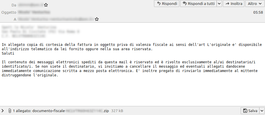 CERT-AgID, rilevata una nuova tecnica di elusione utilizzata dal malware sLoad 6 image 1