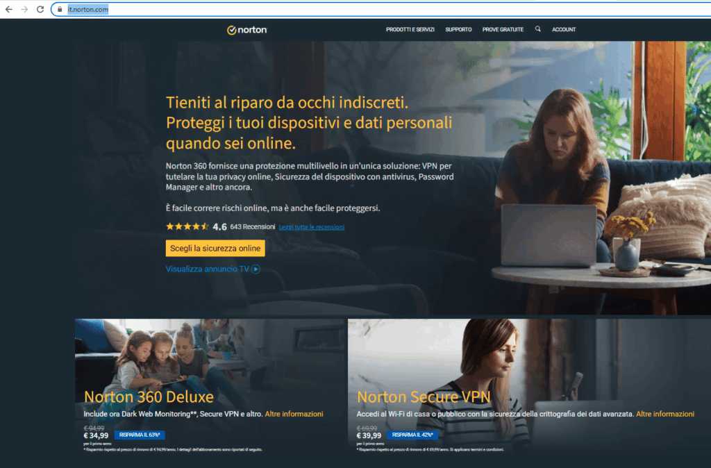 Avviso di scadenza Norton. Attenti alla truffa del falso abbonamento! 9 image 27