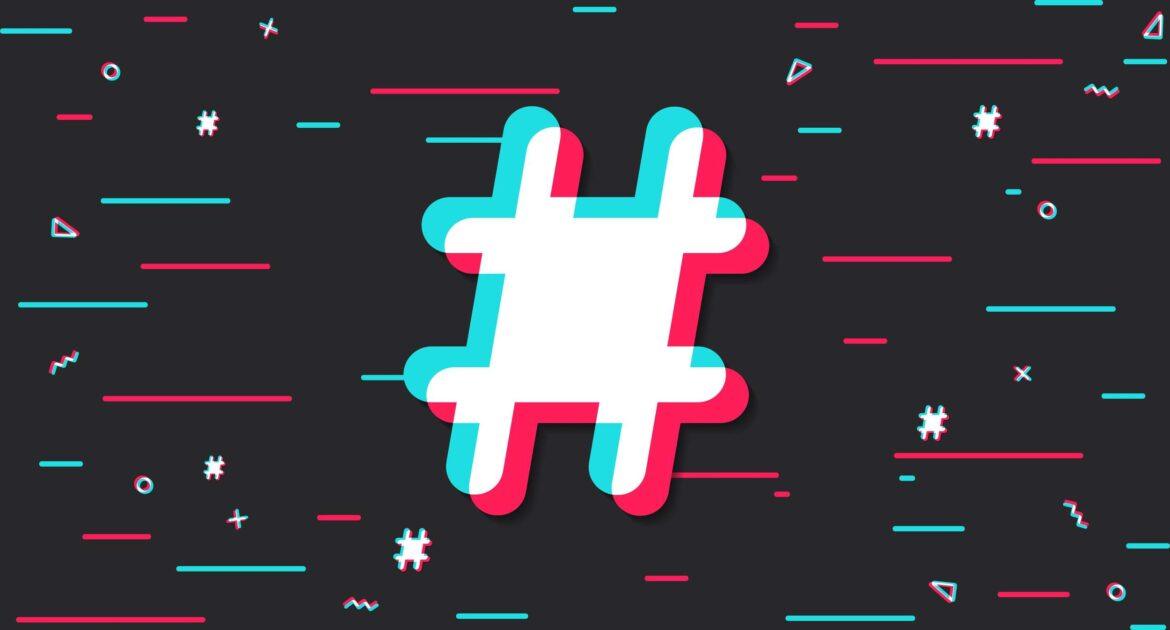 Hashtag,Background,In,The,Style,Of,The,Social,Network.,Dark