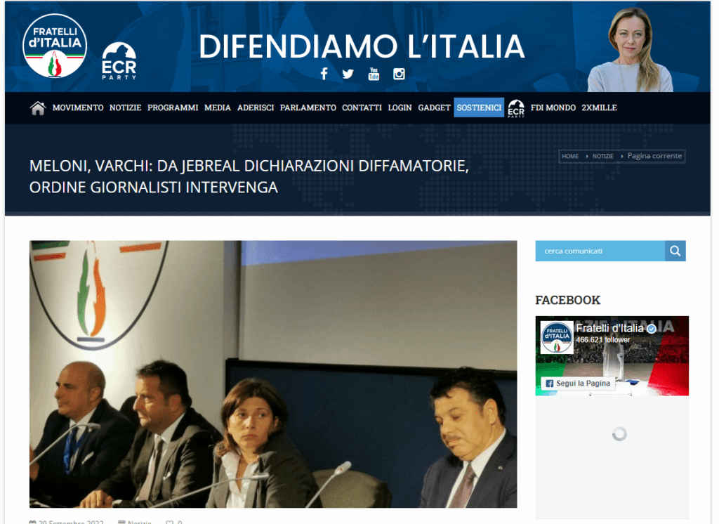 Jebreal - Meloni: dite a Fratelli d'Italia di non disturbare l'Ordine dei Giornalisti 6 image 2