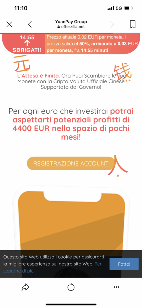 Truffa Facebook Little Flowers ai danni de La Repubblica: la matrice è cinese 8 501CA9D0 1CCB 49CE 8842 90D119D46608