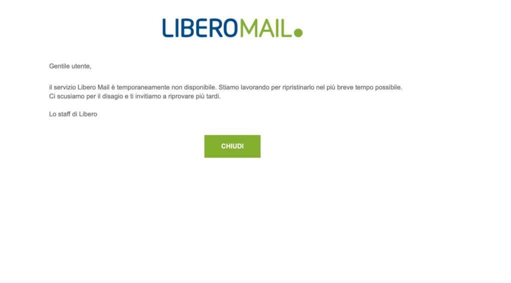 Libero mail fuori uso: inizio settimana disastroso per gli utenti 6 8A9F6566 5D18 4281 9794 92C8EEAC7750