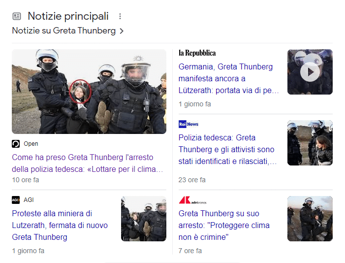 Greta Thunberg: arrestata dalla polizia tedesca con foto in posa. Che spettacolo ! 6 image 28