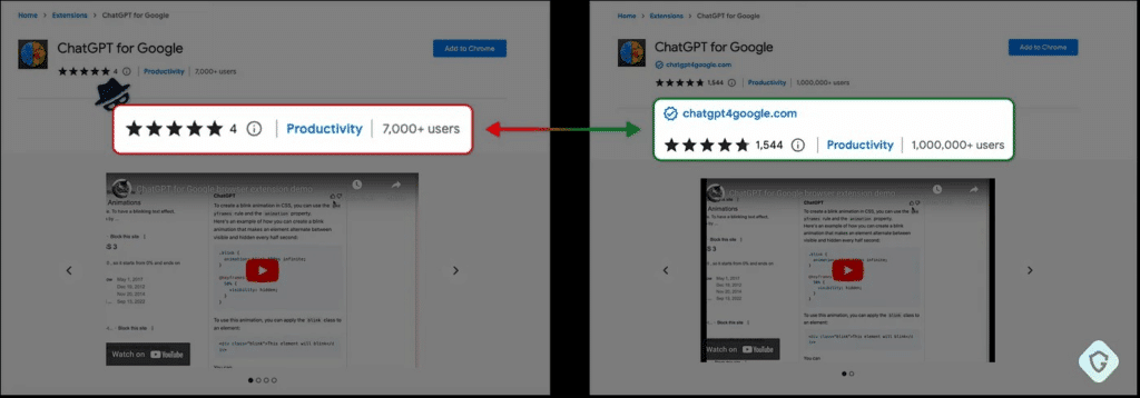 ChatGPT4Google: la versione falsa dell'estensione Chrome dirotta gli account Facebook 8 image 121