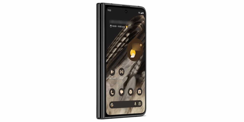 Un nuovo leak del Pixel Fold mostra il display interno con il suo ampio rapporto d'aspetto e cornici 6 image 346