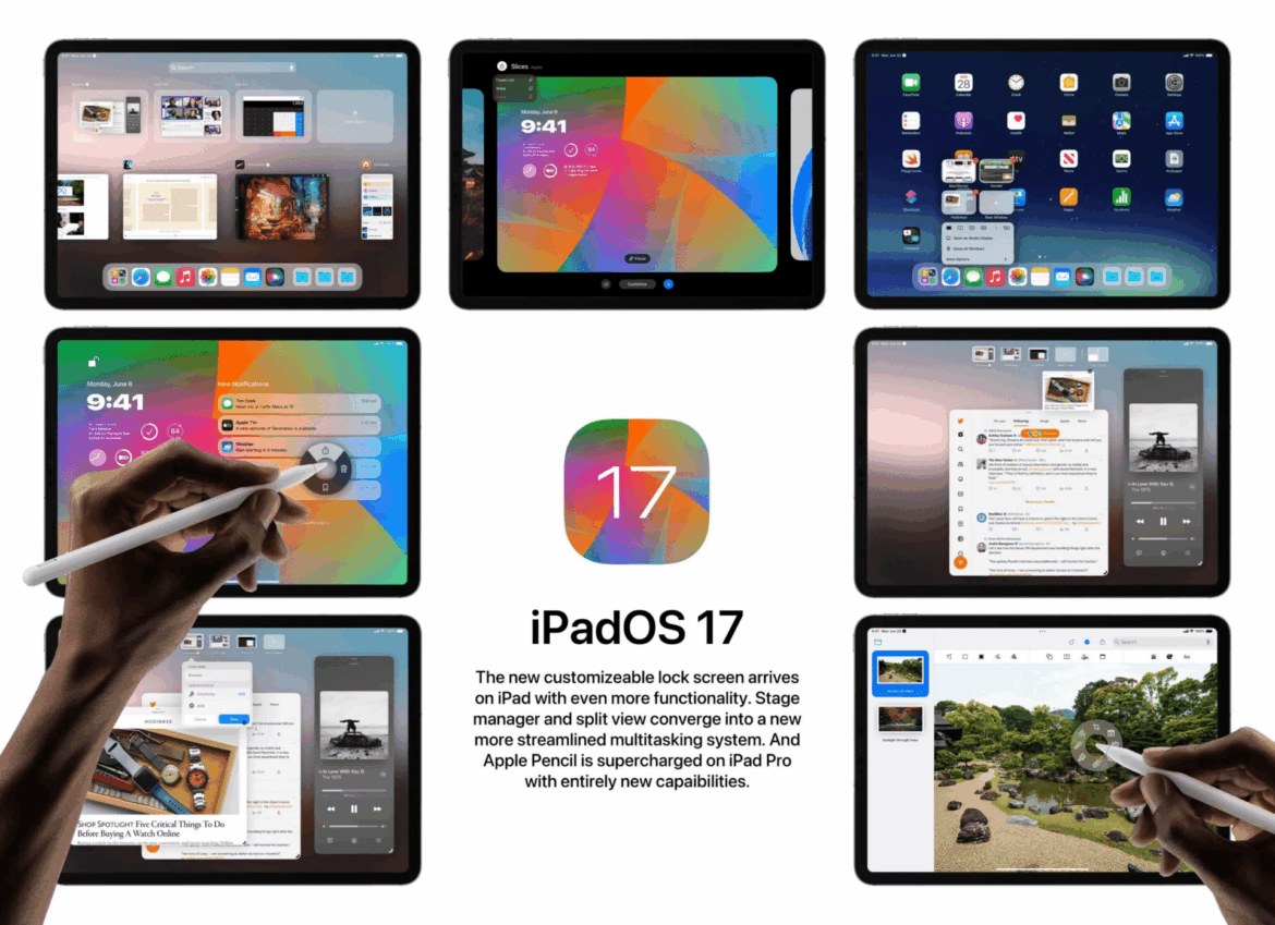ipad ios 17