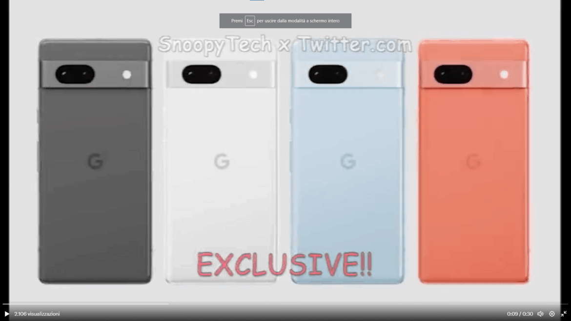 pixel 7a leak