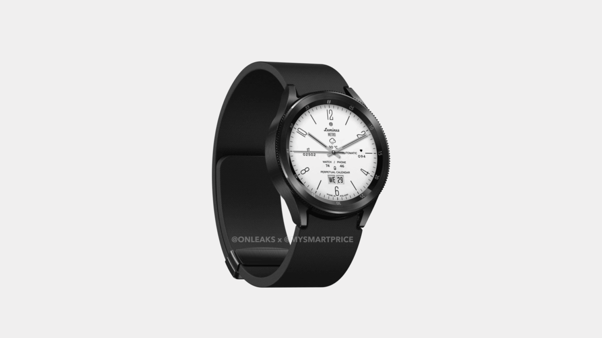 Rivelato il Design del Galaxy Watch 6 Classic con il Ritorno della Ghiera Rotante