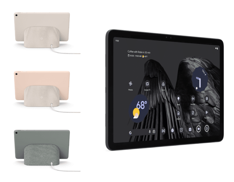 Svelato Google Pixel Tablet nero. Un colore inedito