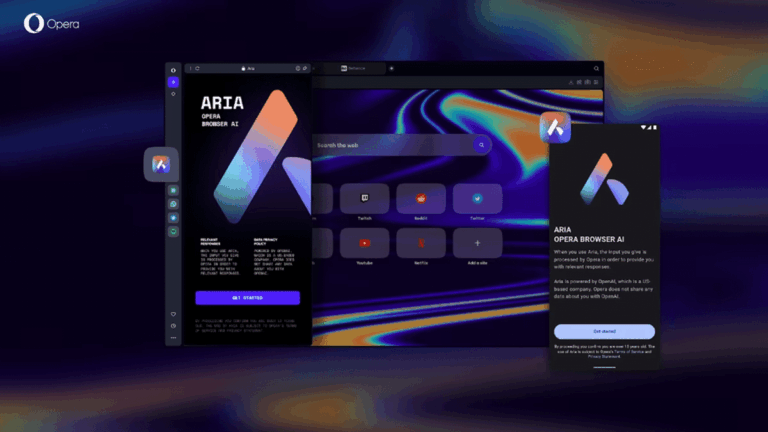 Opera si rinnova e prende Aria: nuovo pannello laterale AI