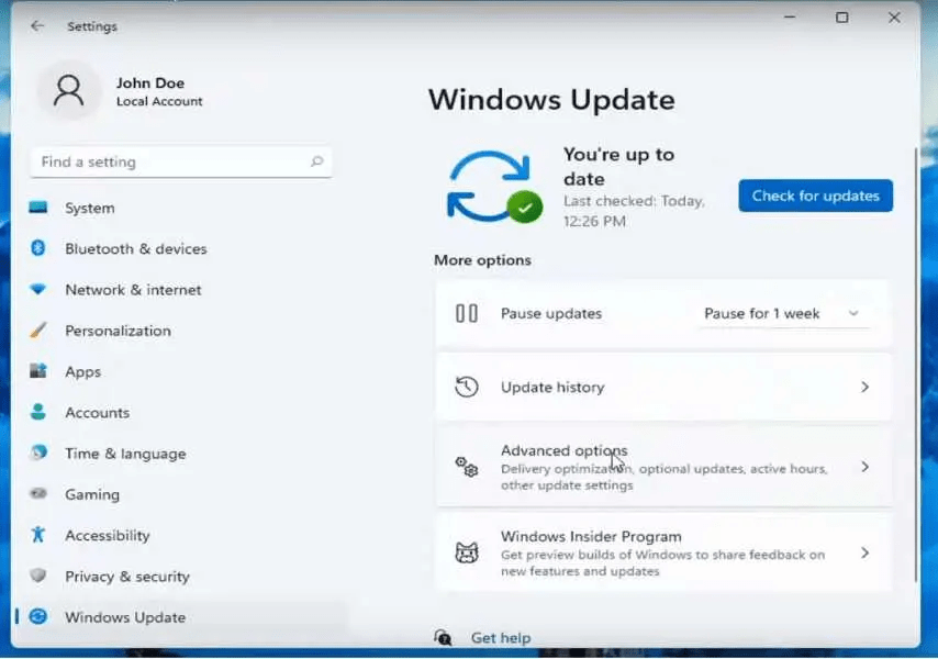 Gestione degli aggiornamenti di Windows 11: come evitare interruzioni indesiderate