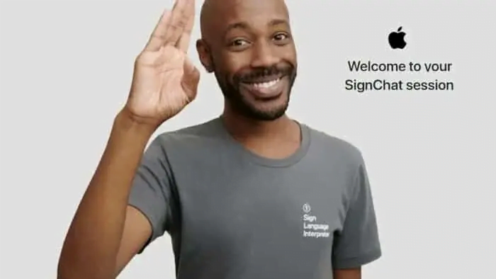 Apple lancia SignChat: un nuovo servizio che rivoluzionerà la comunicazione per sordi