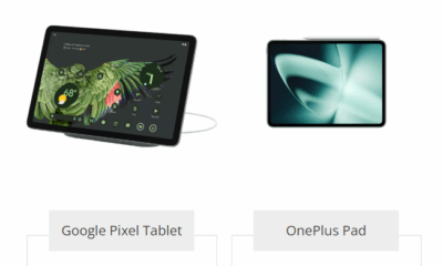 Google Pixel Tablet vs OnePlus Pad: Chi vince tra utilità e produttività
