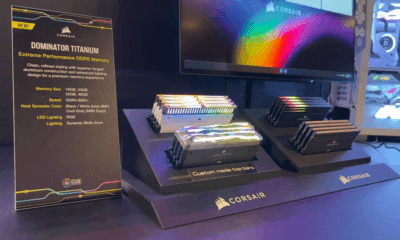 RAM DDR5 Dominator Titanium di Corsair: la Tecnologia più cool del Computex 2023
