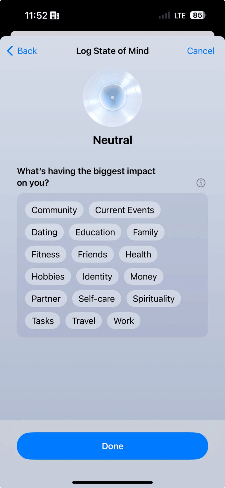 iOS 17, iPhone diventa il tuo psichiatra personale registra i tuoi umori ed emozioni