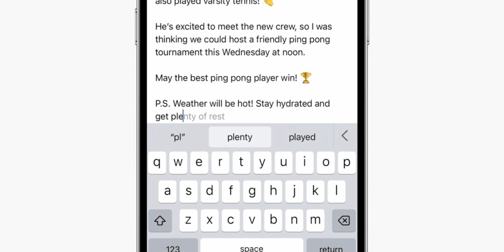 Apple afferma di aver risolto l'autocorrezione su iPhone con iOS 17