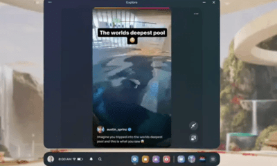 Meta sta testando Reels su Quest