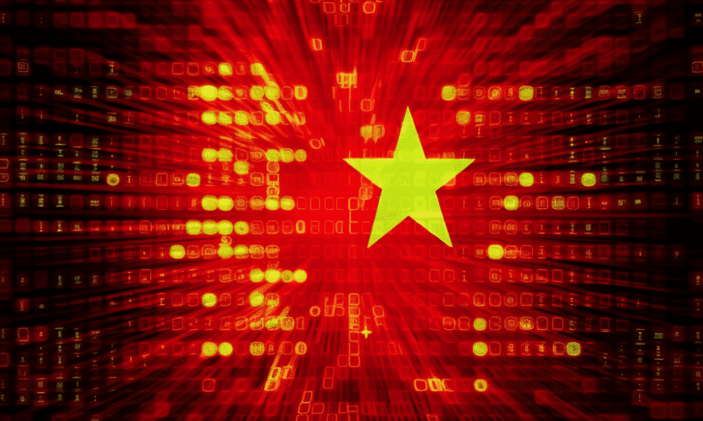 vietnam matrix flag