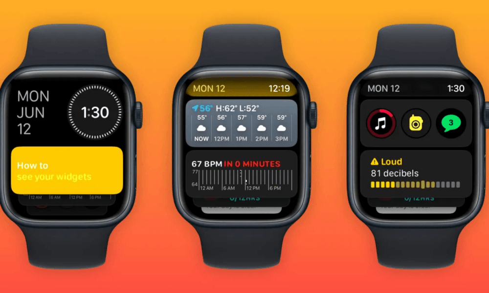 Come utilizzare i widget su Apple Watch con watchOS 10