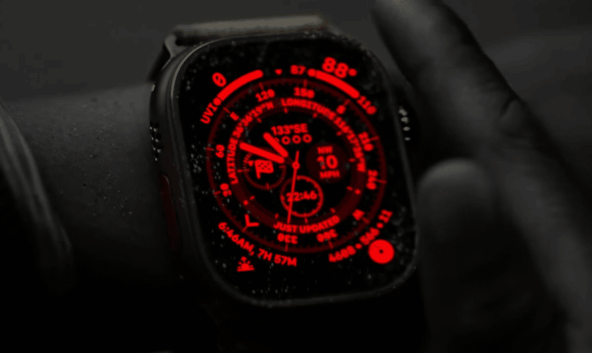 watchOS 10 introduce la modalità notte automatica per Apple Watch Ultra watchOS 10 introduce la modalità notte automatica per Apple Watch Ultra
