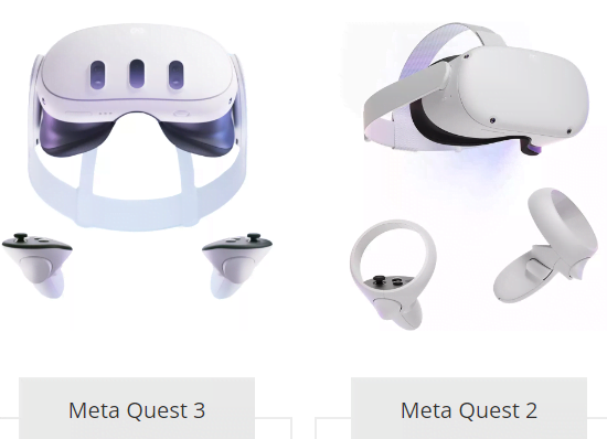 Oculus Quest 2 vs Quest 3