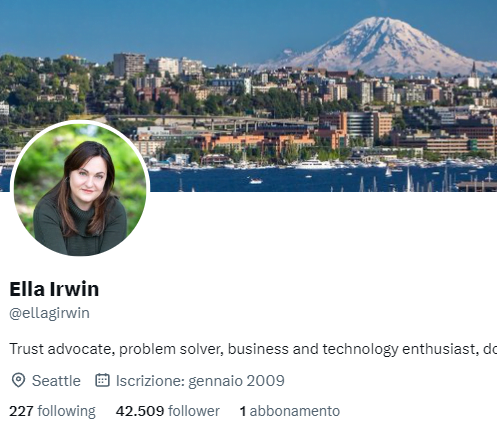 Capo della sicurezza di Twitter, Ella Irwin, si dimette