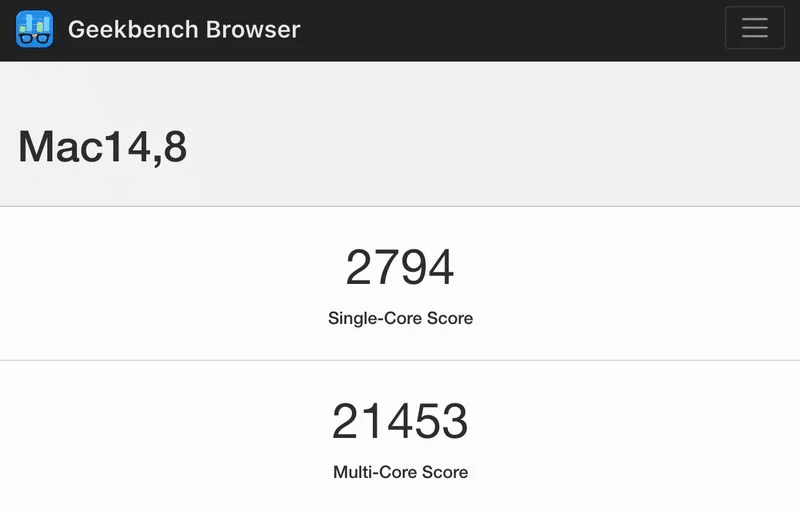 Primo risultato di benchmark per il Mac Pro con chip M2 Ultra 6 image 394