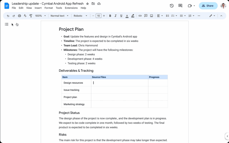 Google introduce "smart chips" di terze parti nei suoi Documenti