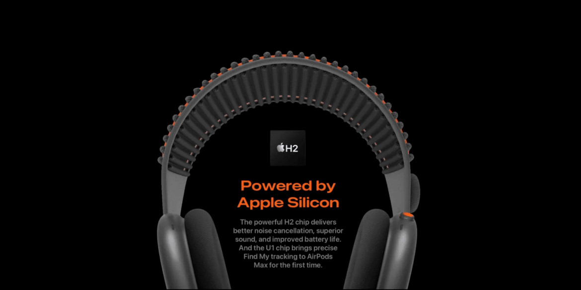 Concept della seconda generazione di AirPods Max: ispirazione da Vision Pro