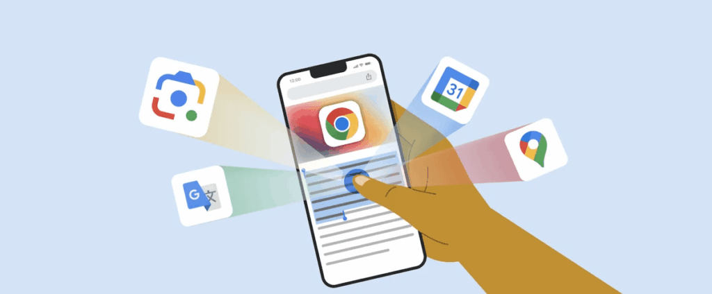 Nuove funzionalità di Google Chrome per iOS