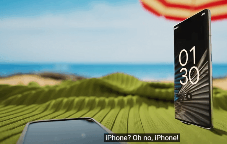 Nuova campagna pubblicitaria di Google mostra iPhone 14 Pro salvato dal Pixel 7 Pro