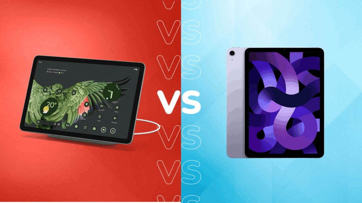 Google Pixel Tablet contro iPad Air