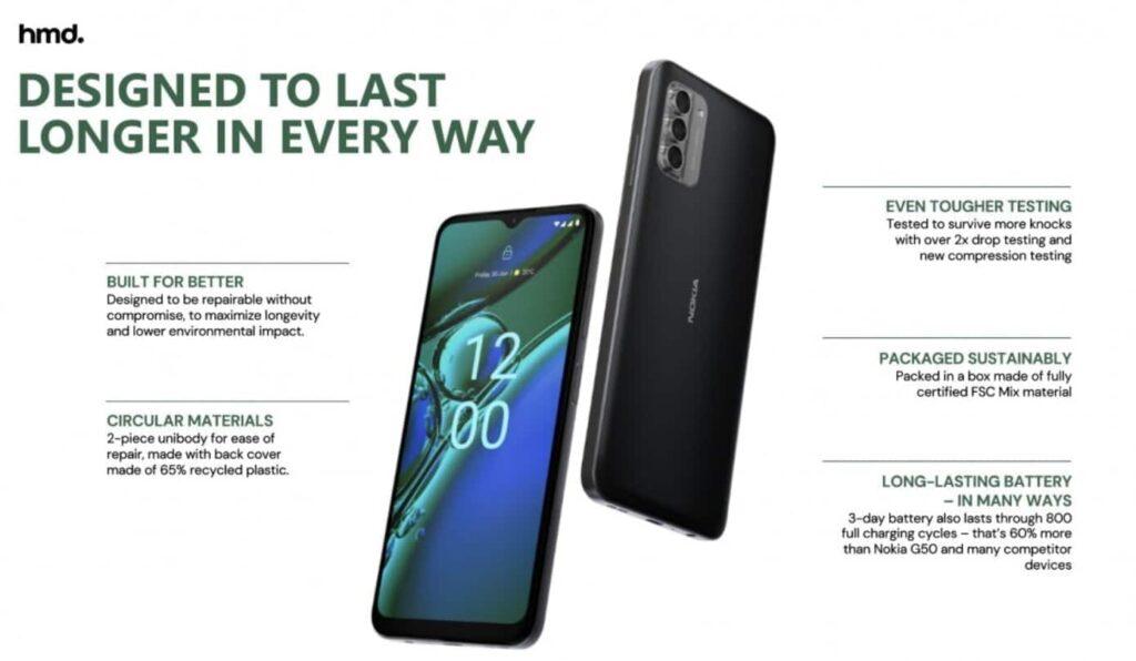 Nokia G42 5G: dispositivo sostenibile e riparabile con 5G 6 image 804