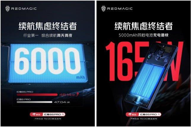 Nubia Red Magic 8S Pro: anteprima delle specifiche tecniche 8 Nubia svela le caratteristiche del Red Magic 8S Pro: prestazioni e batteria al top