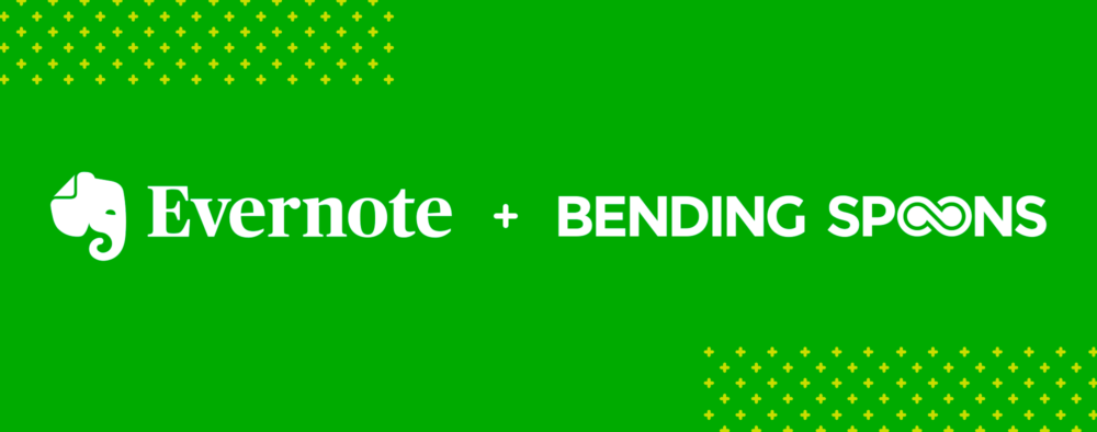 evernote bending spoons
