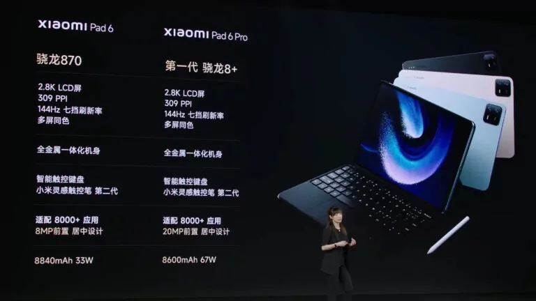 Xiaomi Pad 6 tablet