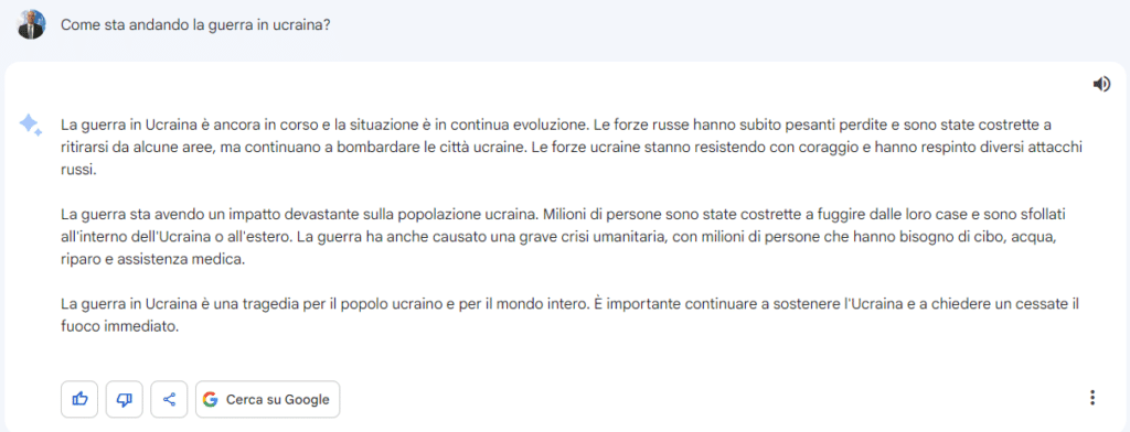 Google Bard: lo abbiamo provato ed è pericoloso 14 image 165