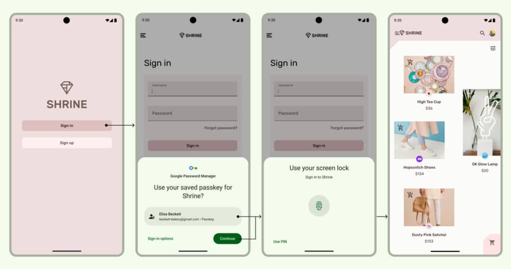 Ecco, Google beta di Android Credential Manager 6 image 347