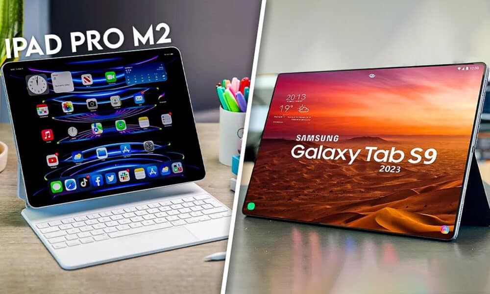 Samsung Galaxy Tab S9 Ultra e Apple iPad Pro