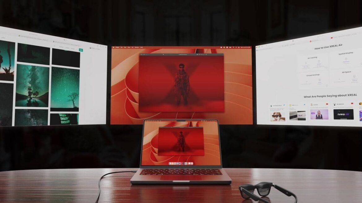 Xreal aggiorna l'app Nebula per Mac con display virtuale