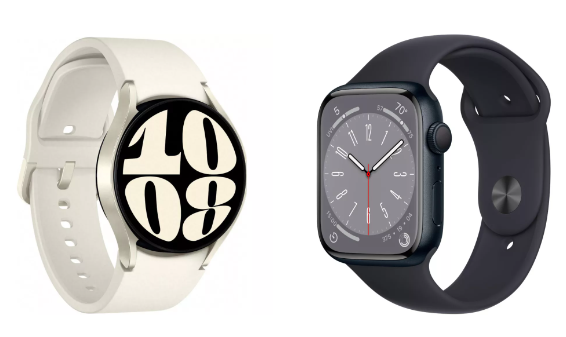 Samsung Galaxy Watch 6 vs Apple Watch Series 8: chi vince?